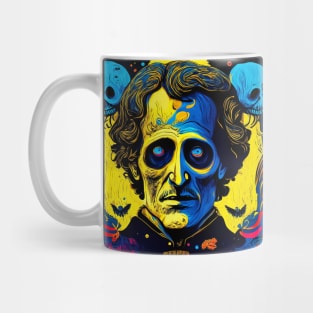 "Psychedelic Haunts: Unique and Colorful Halloween Horrors" Mug